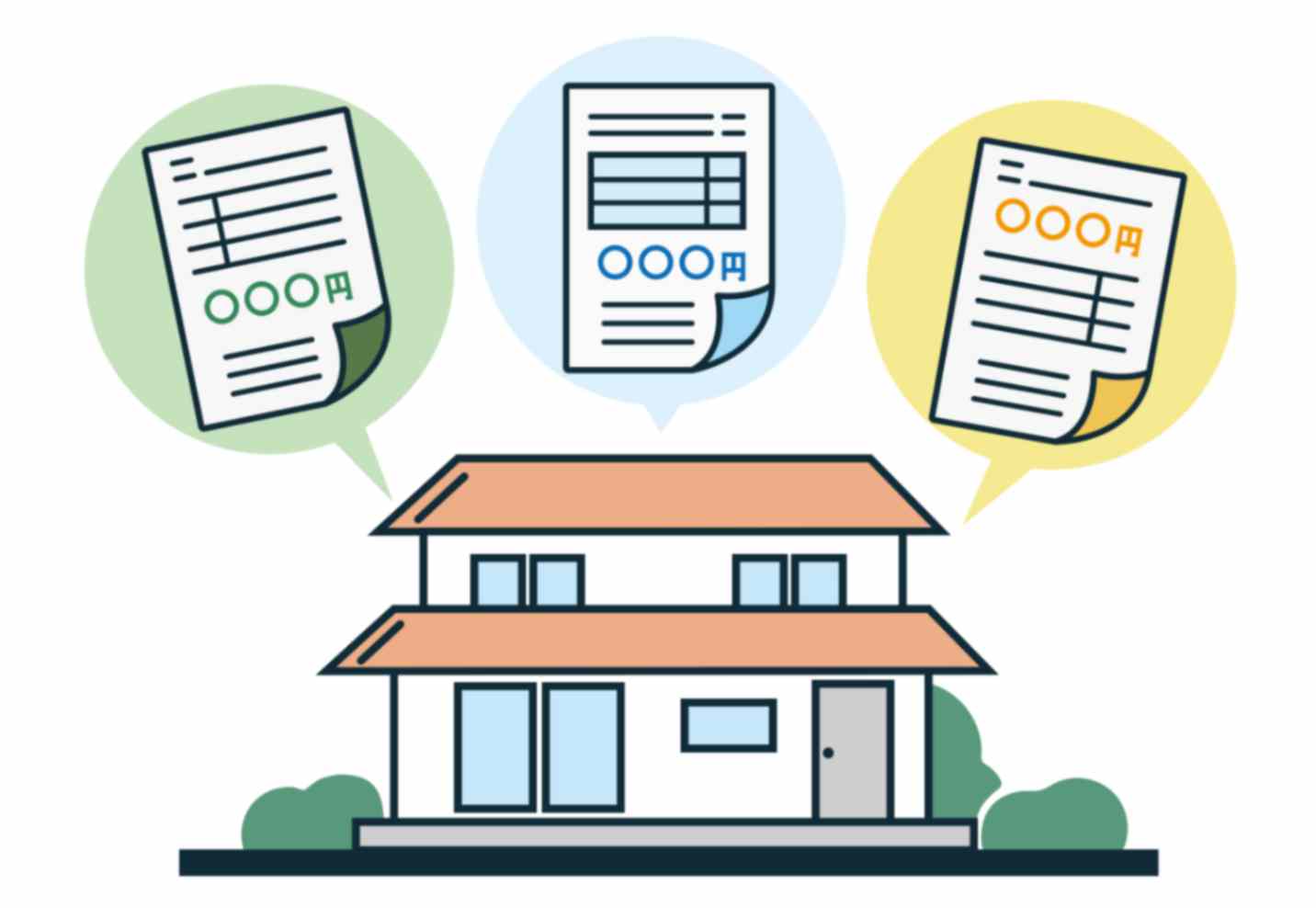 外壁塗装の見積もり、比較ポイント